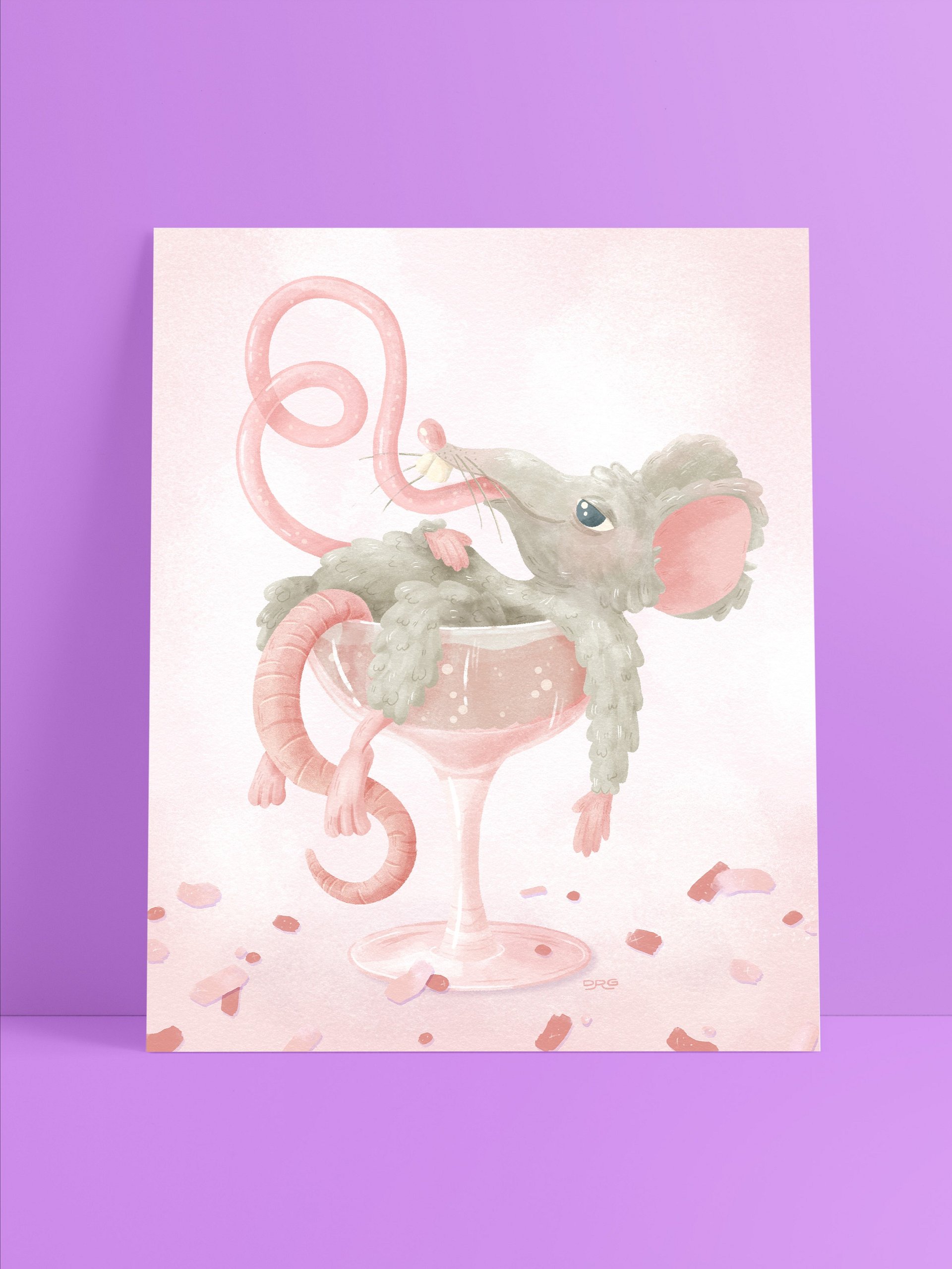 Pink Drink Print product image (1)