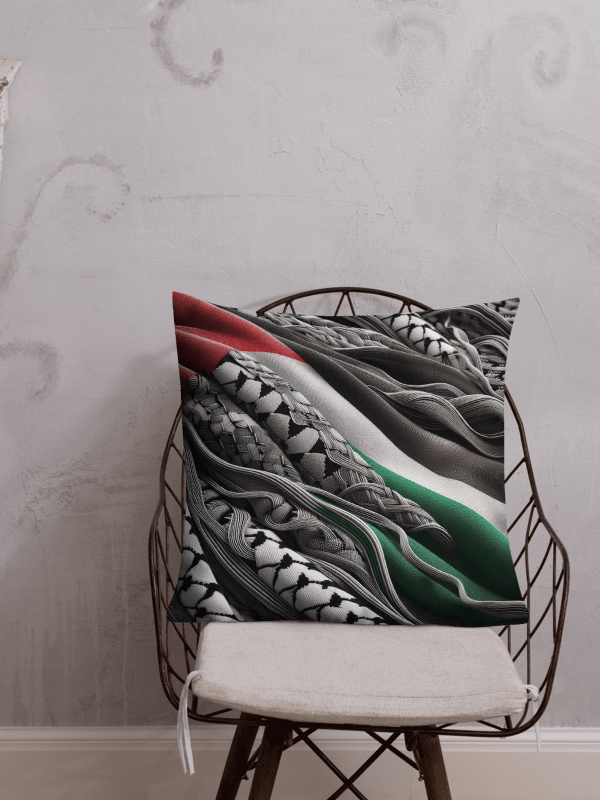 Palestinian Pride All-Over Print Pillow | AI Design FREE PALESTINA product image (2)