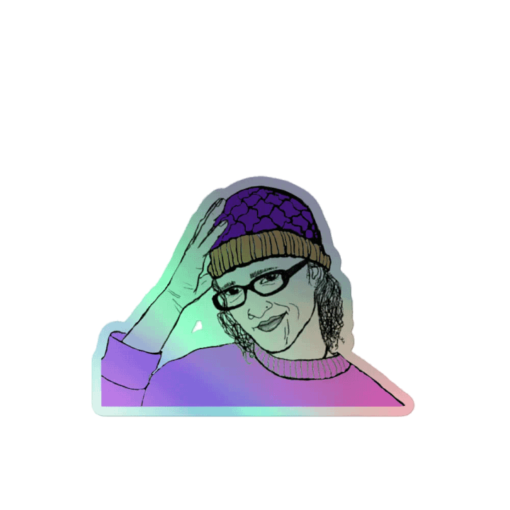 Frostara Logo Holographic Sticker product image (2)