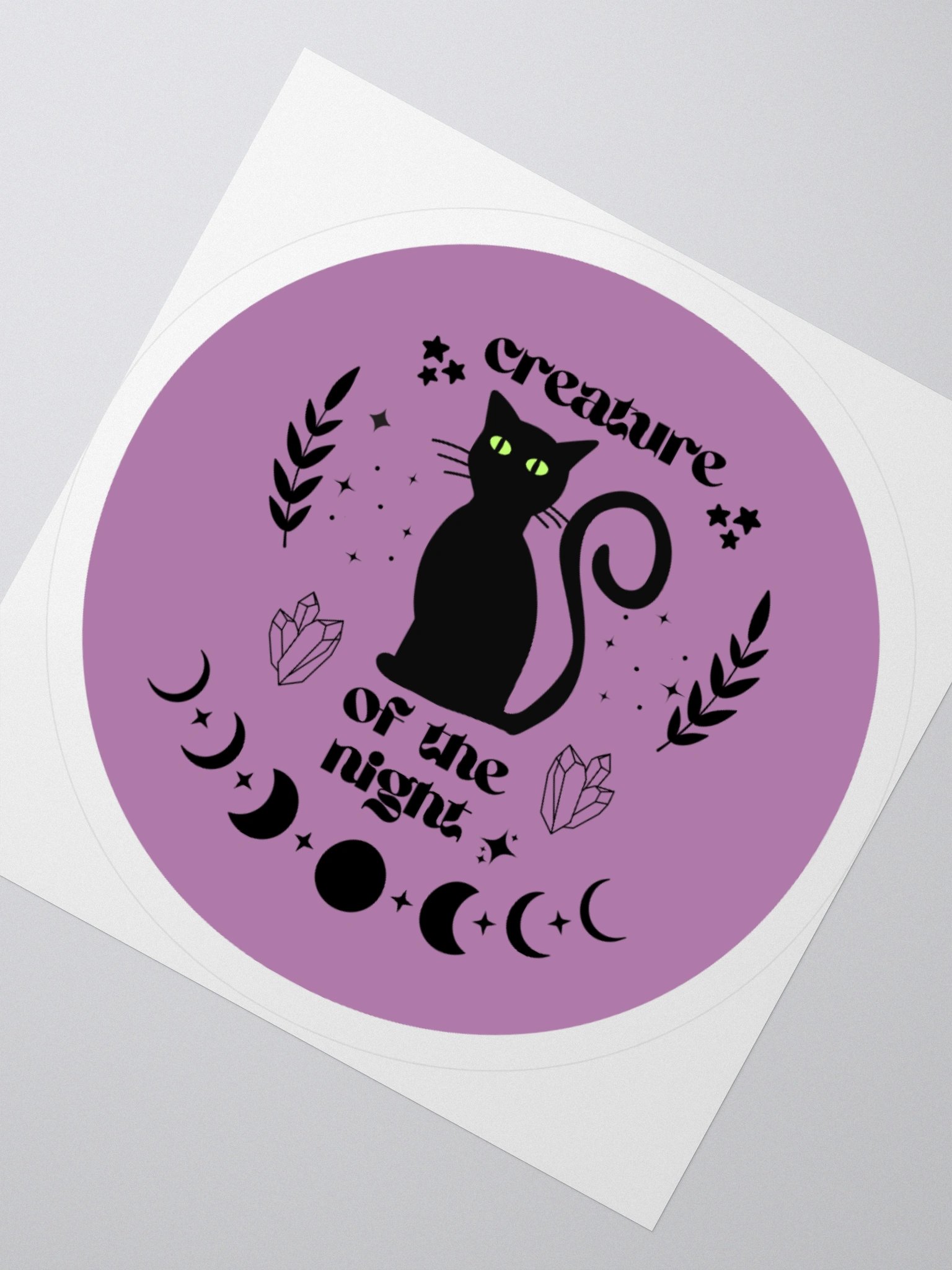 Creature of the Night Sticker product image (4)