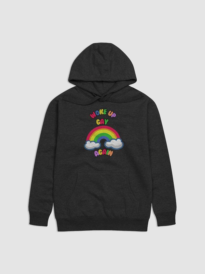 Rainbow Woke Up Gay Unisex Hoodie product image (1)