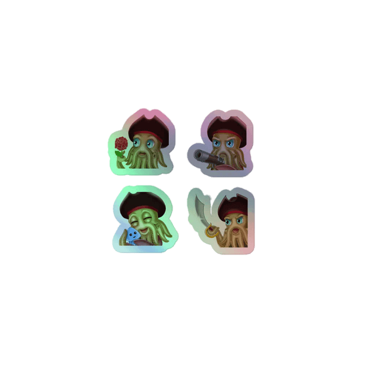 Krakkenboe emote sticker sheet product image (1)