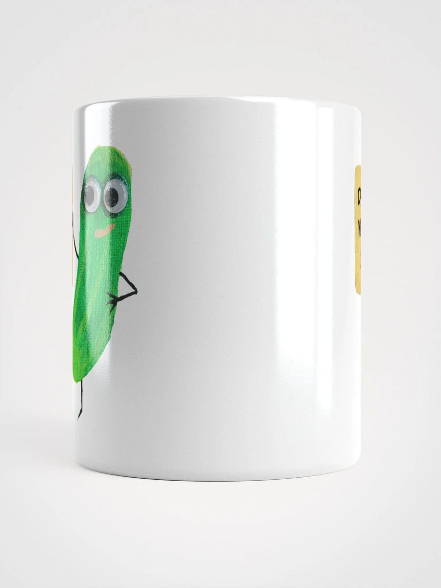 Emotional Support Pickle White Glossy Mug product image (5)