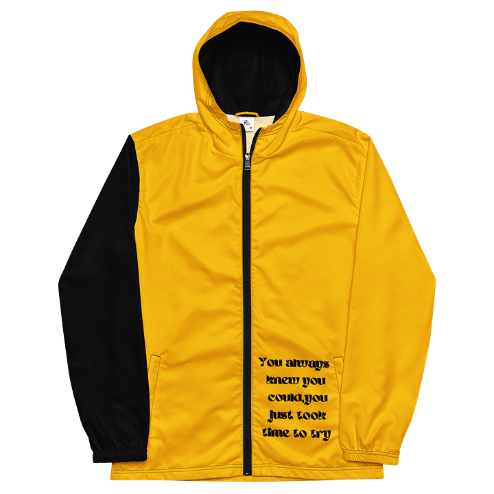 Rosalie Rose Windbreaker Black and Yellow product image (2)