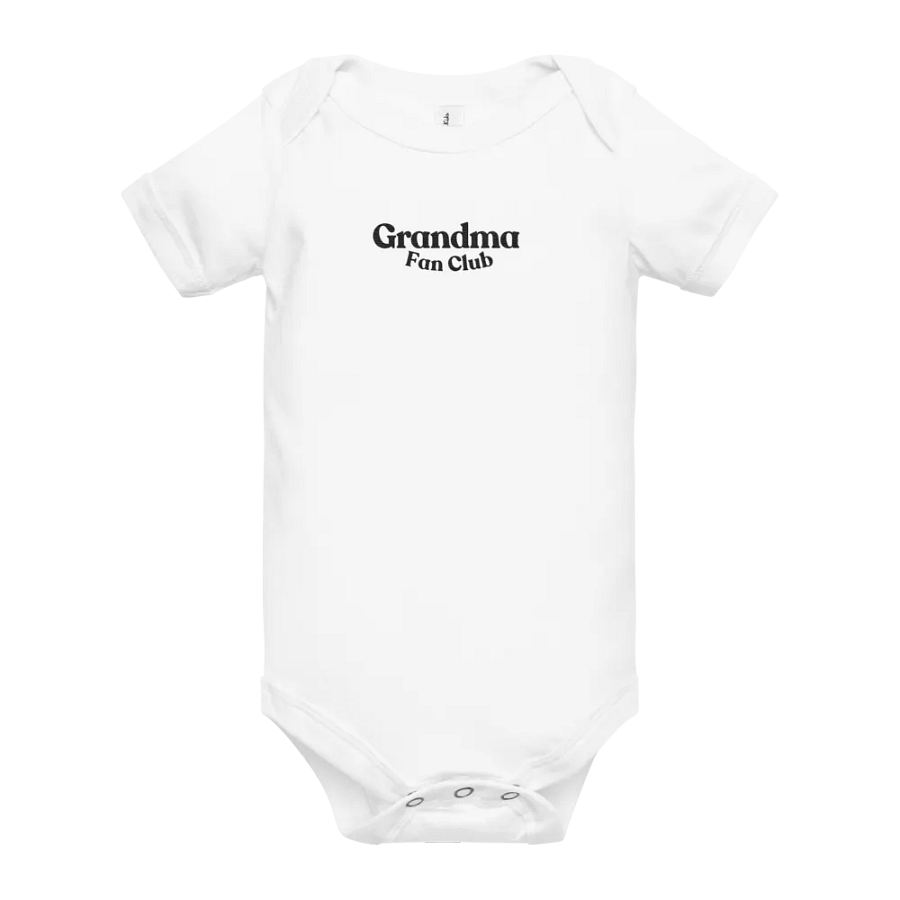 Grandma Fan Club Baby Short Sleeve Onesie product image (11)