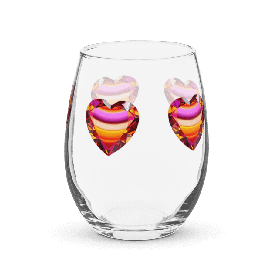 Heartfelt Connection Stemless Wine Glass Set product image (3)