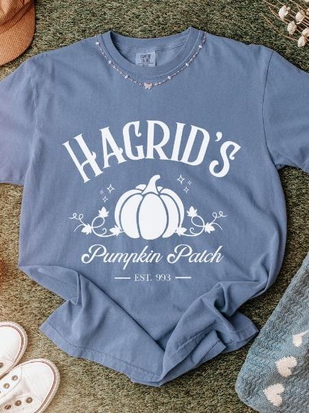 Magical Pumpkin Patch Vintage Minimalist Style Shirt product image (41)