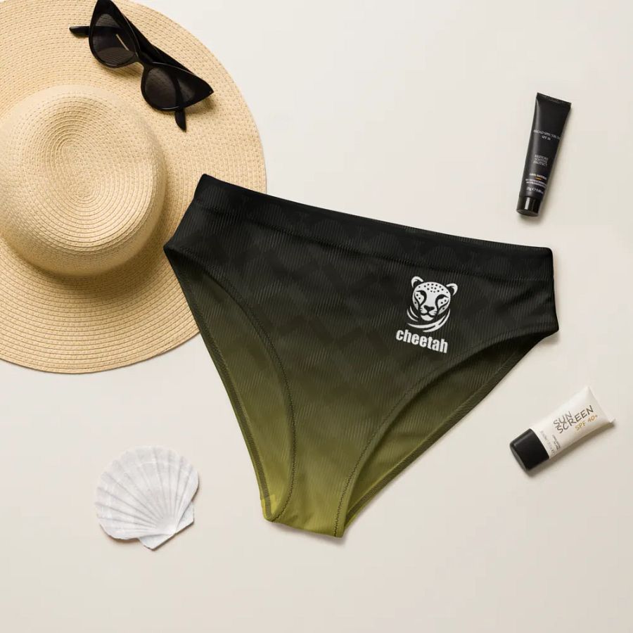 yellow wave athletic bikini bottoms product image (8)