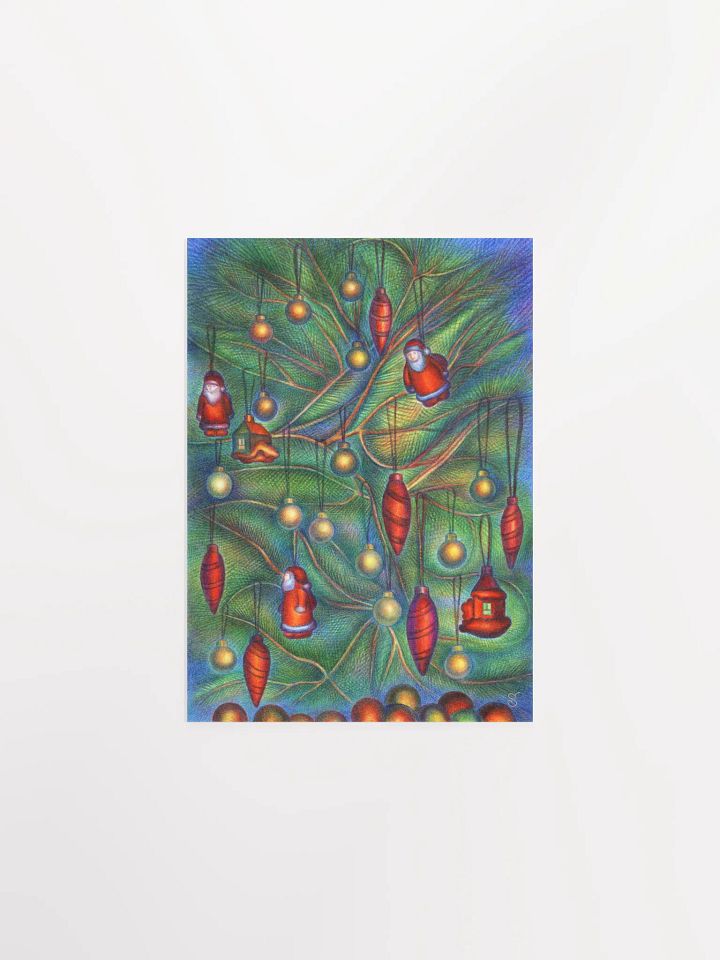 Vibrant Matte Paper Poster - New Year toys product image (1)