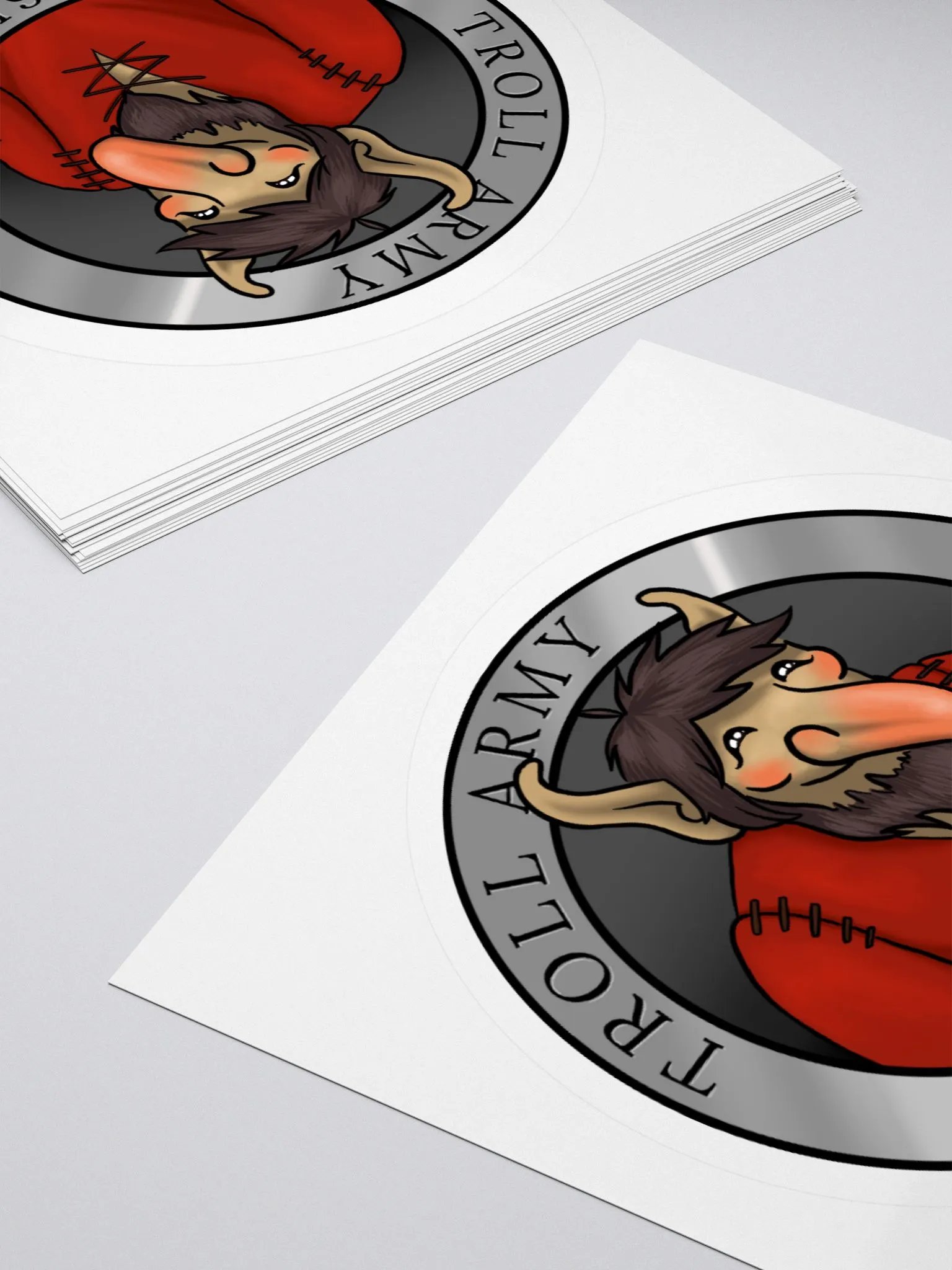 Troll Badge Sticker product image (10)
