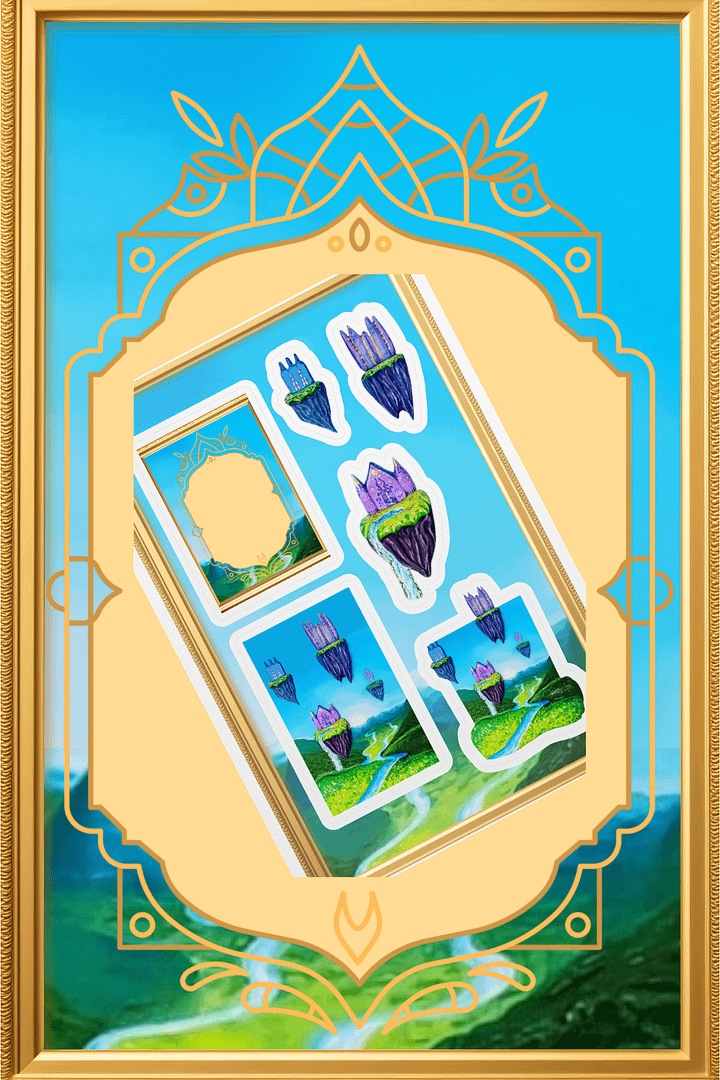 Fantasy World Sticker Sheet product image (2)