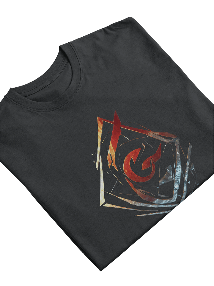 Geometric Emblem Tee, Bold Men's Graphic Shirt, Gift for Him product image (2)