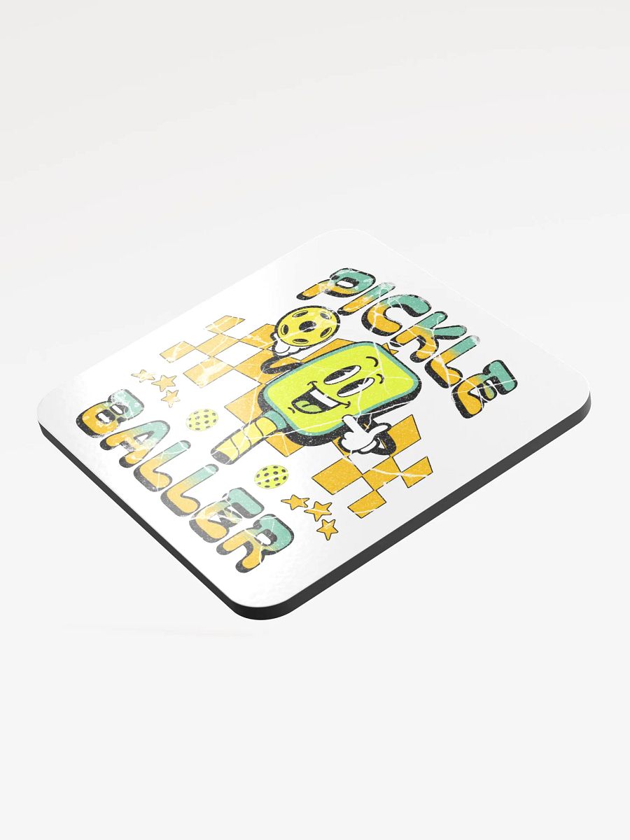 Pickle Baller Pickleball Funky Coaster product image (4)