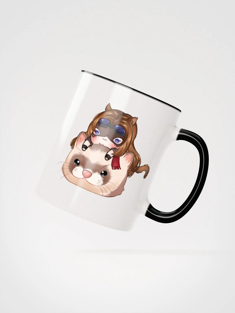 Cinnamon Pillow Ferret Chibi Mug by Ameblum product image (2)