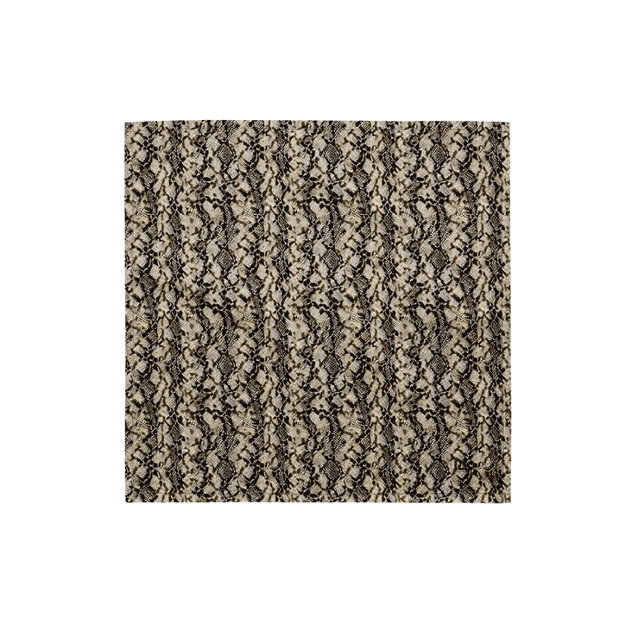 Beige Snake Pattern Bandana product image (1)
