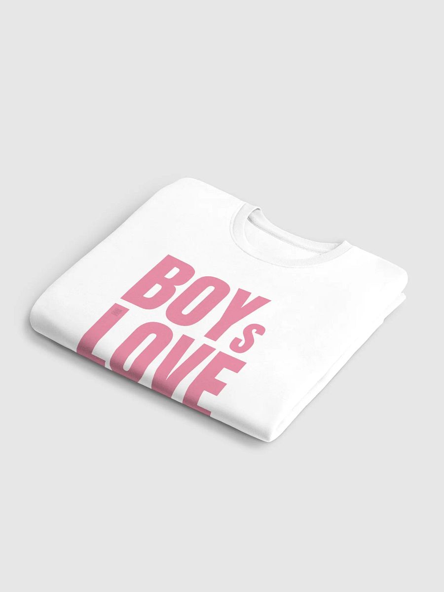 Boys Love Eco Chic Unisex Sweatshirt product image (3)