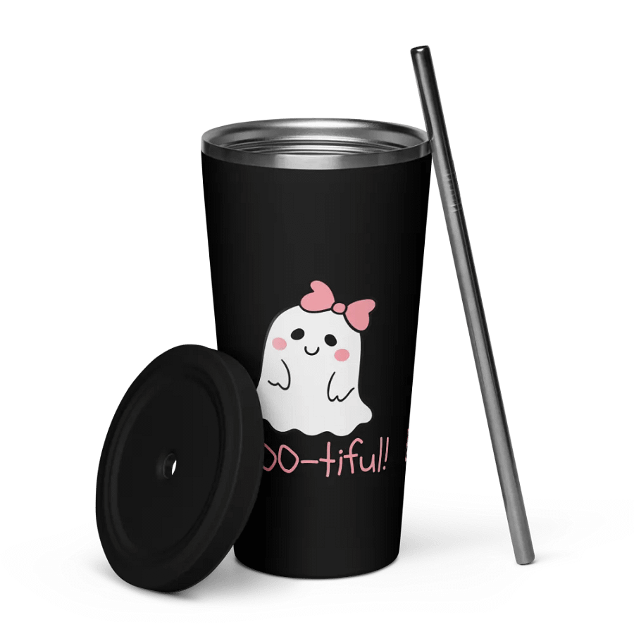 BOO-tiful Insulated Tumbler with Straw product image (5)