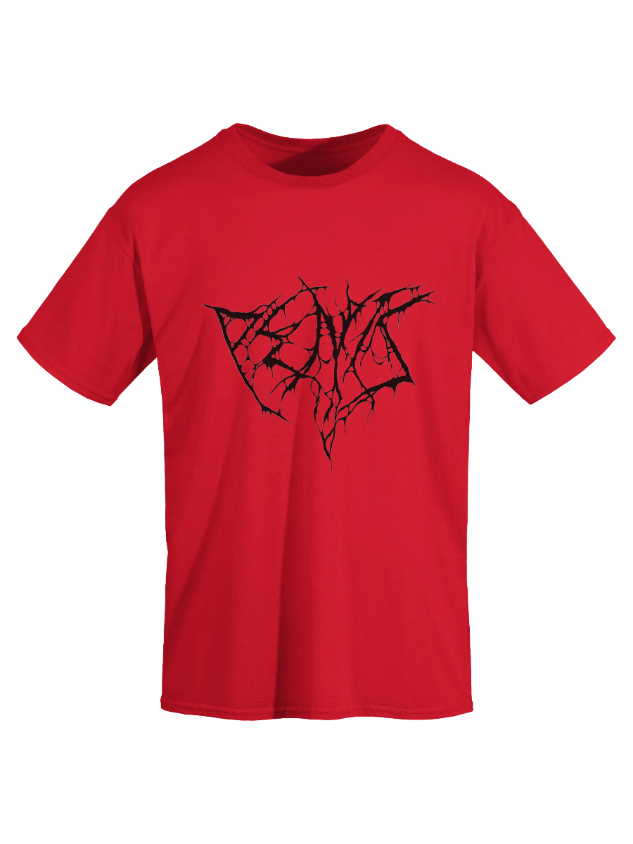 Band logo (black) unisex tee product image (8)