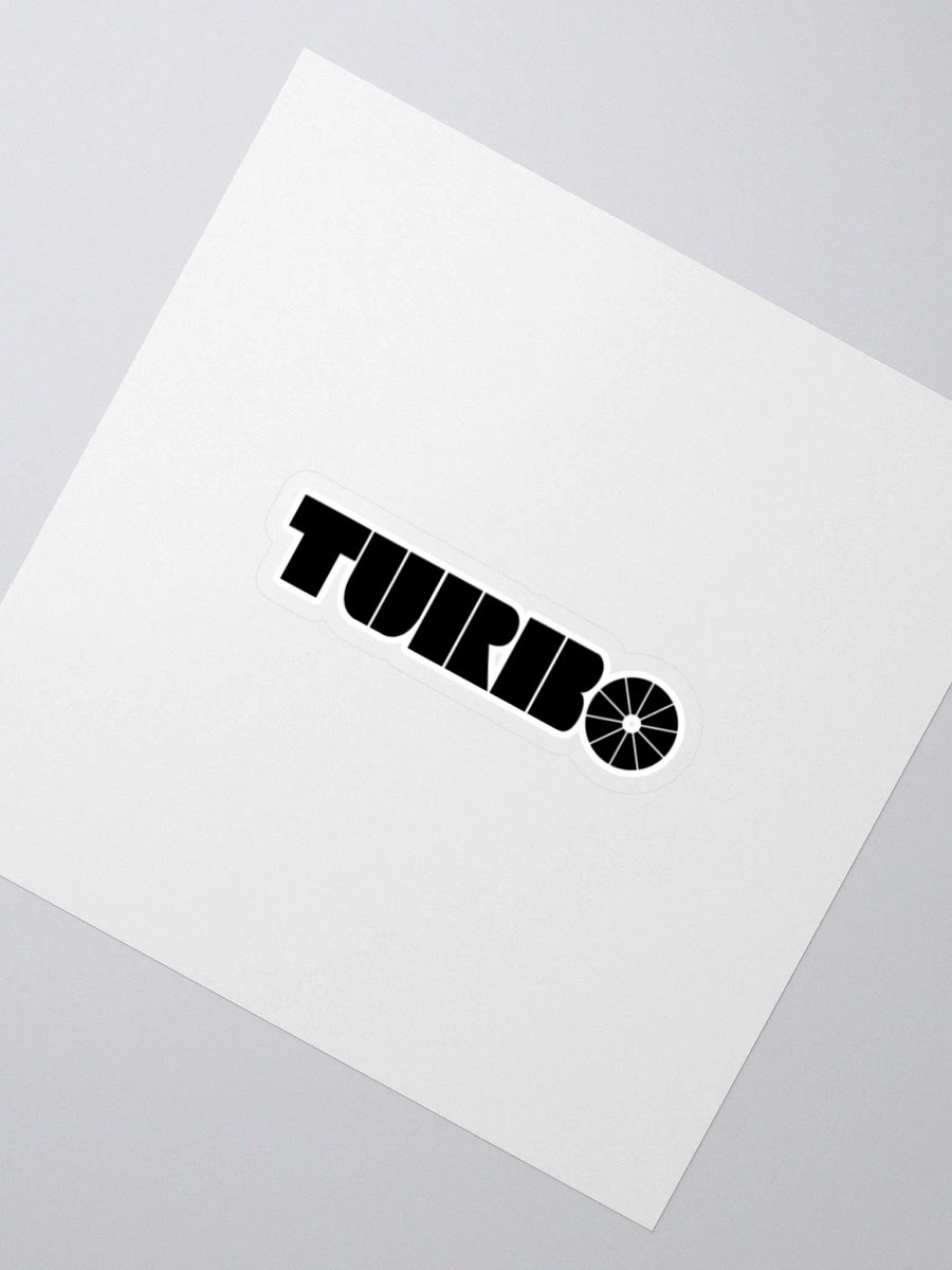 TURBO Wheel Kiss Cut Stickers product image (2)