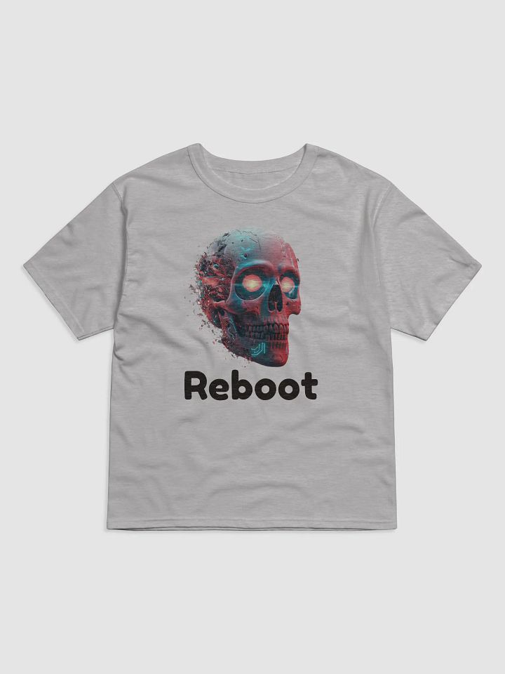 Digital Reboot Skull Relaxed-Fit Tee product image (2)
