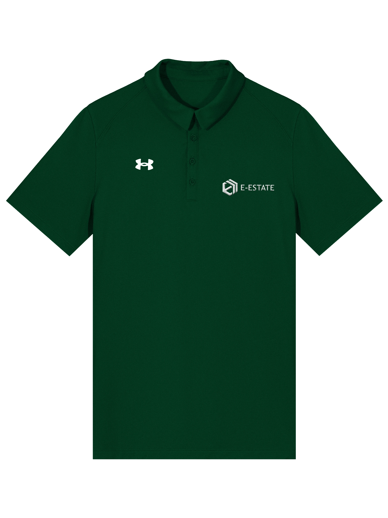 E-Estate Under Armour Executive Polo (Unisex · Green) product image (1)