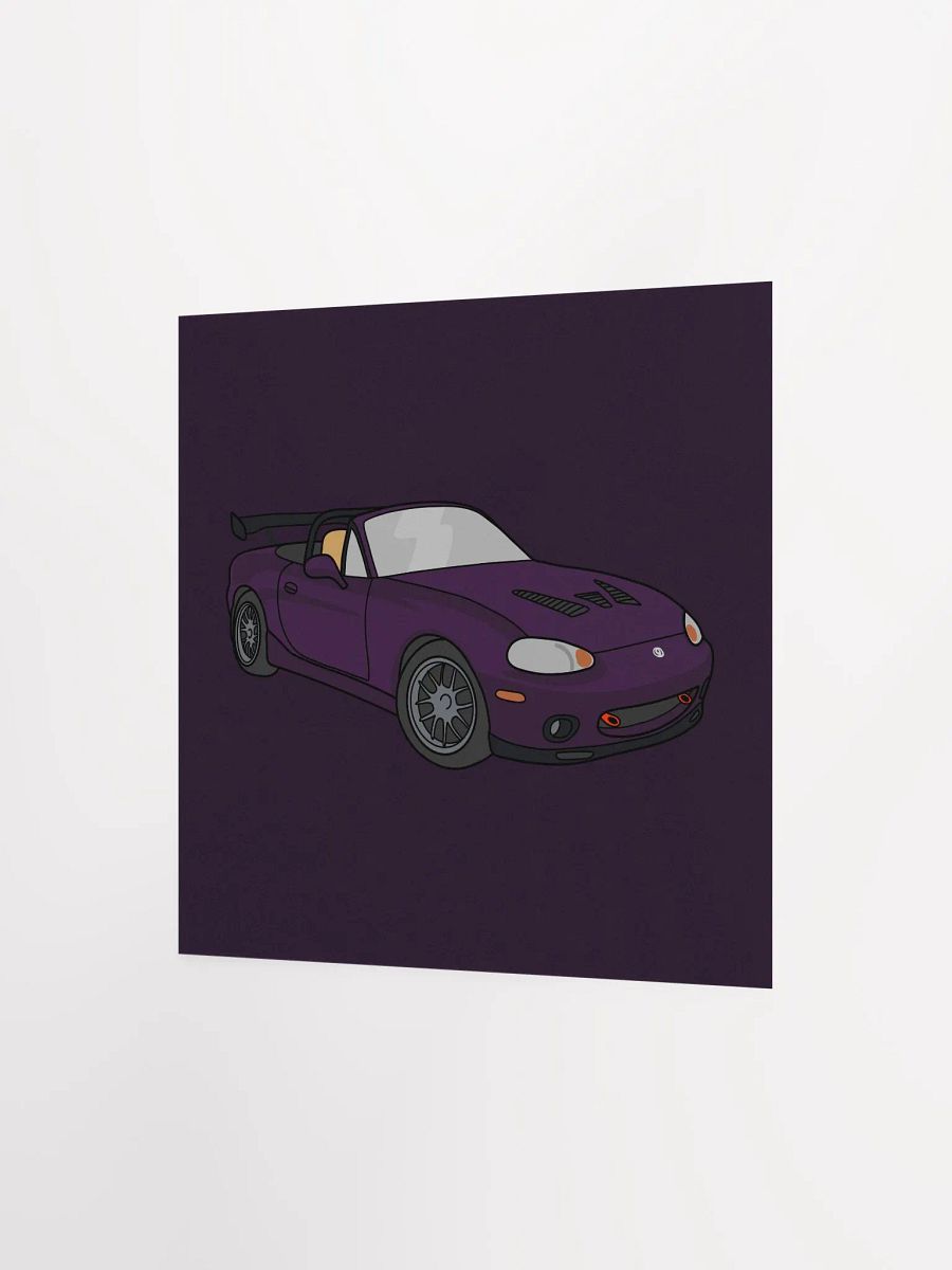 Caffeinated Gearhead's Car Collection - NB Mazda Miata - Poster product image (2)