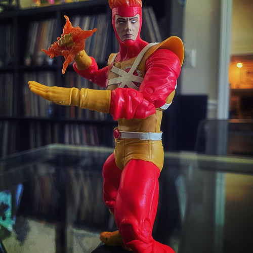 I love Firestorm. I got into the character through a toy (the Super Powers figure) and that made me read the comics. McFarlan...