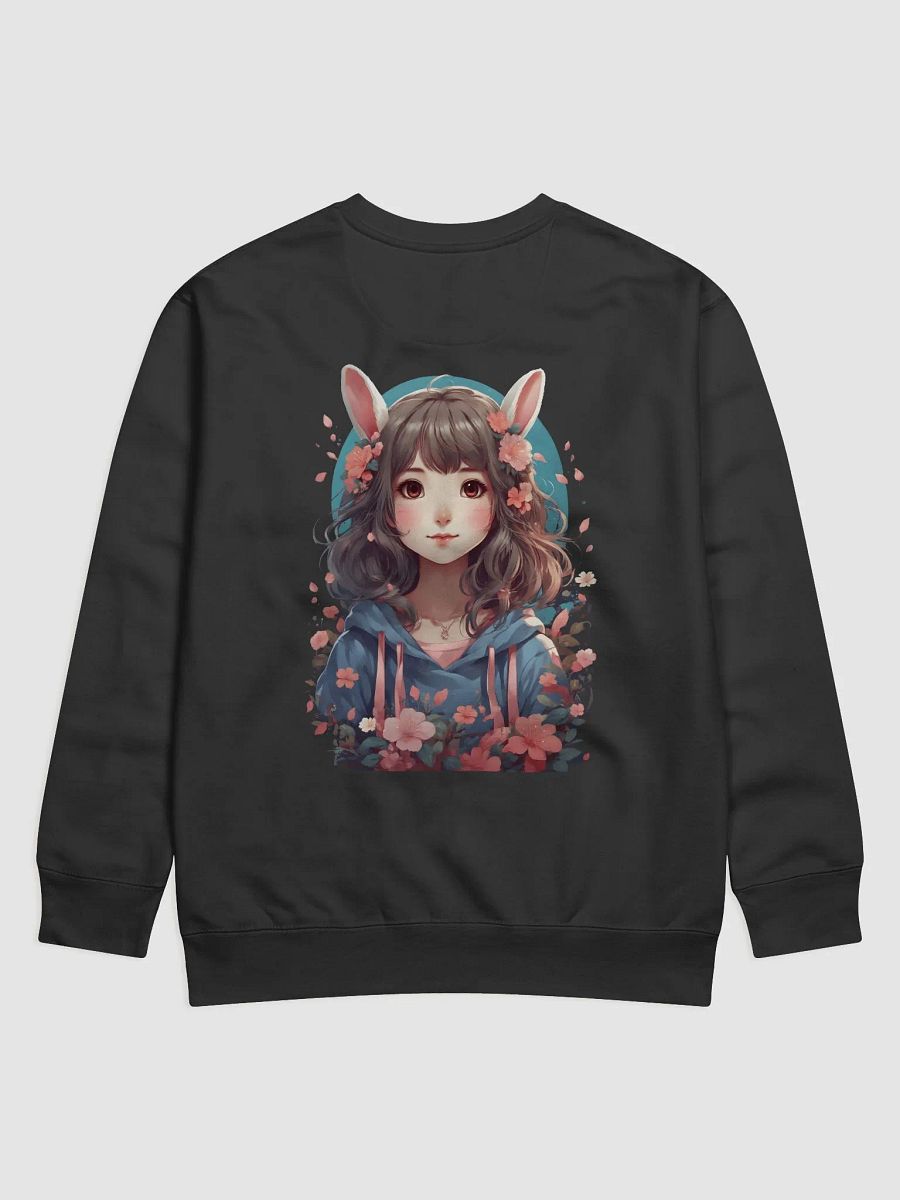 Kawaii Floral Bunny Hoodie Sweatshirt product image (12)