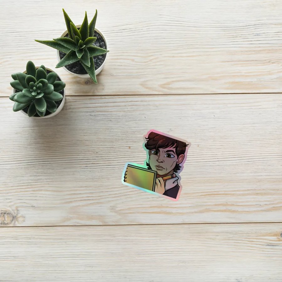 Notes Holographic Sticker product image (10)