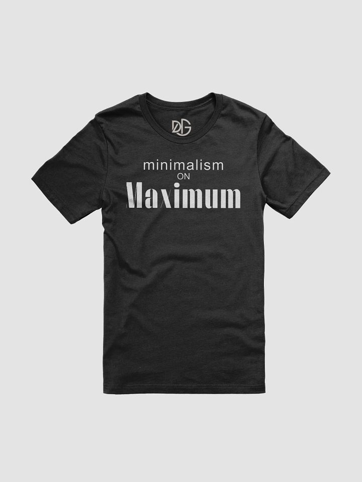 MOM - Minimalism On Maximum Iconic Softness T-Shirt product image (1)