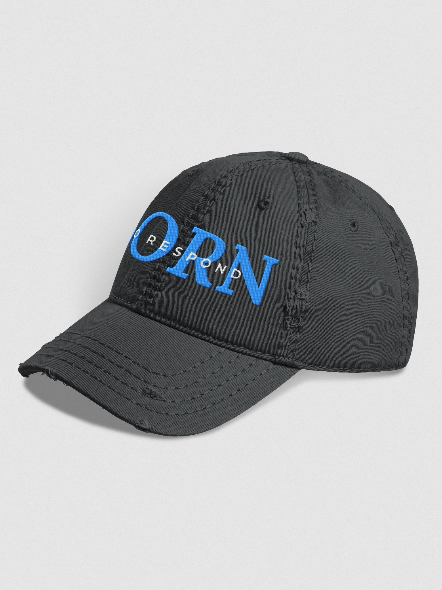 Born to Respond Generator Hat (Black & Navy) product image (3)