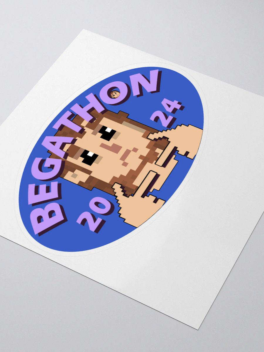 Begathon 2024 Sticker product image (5)