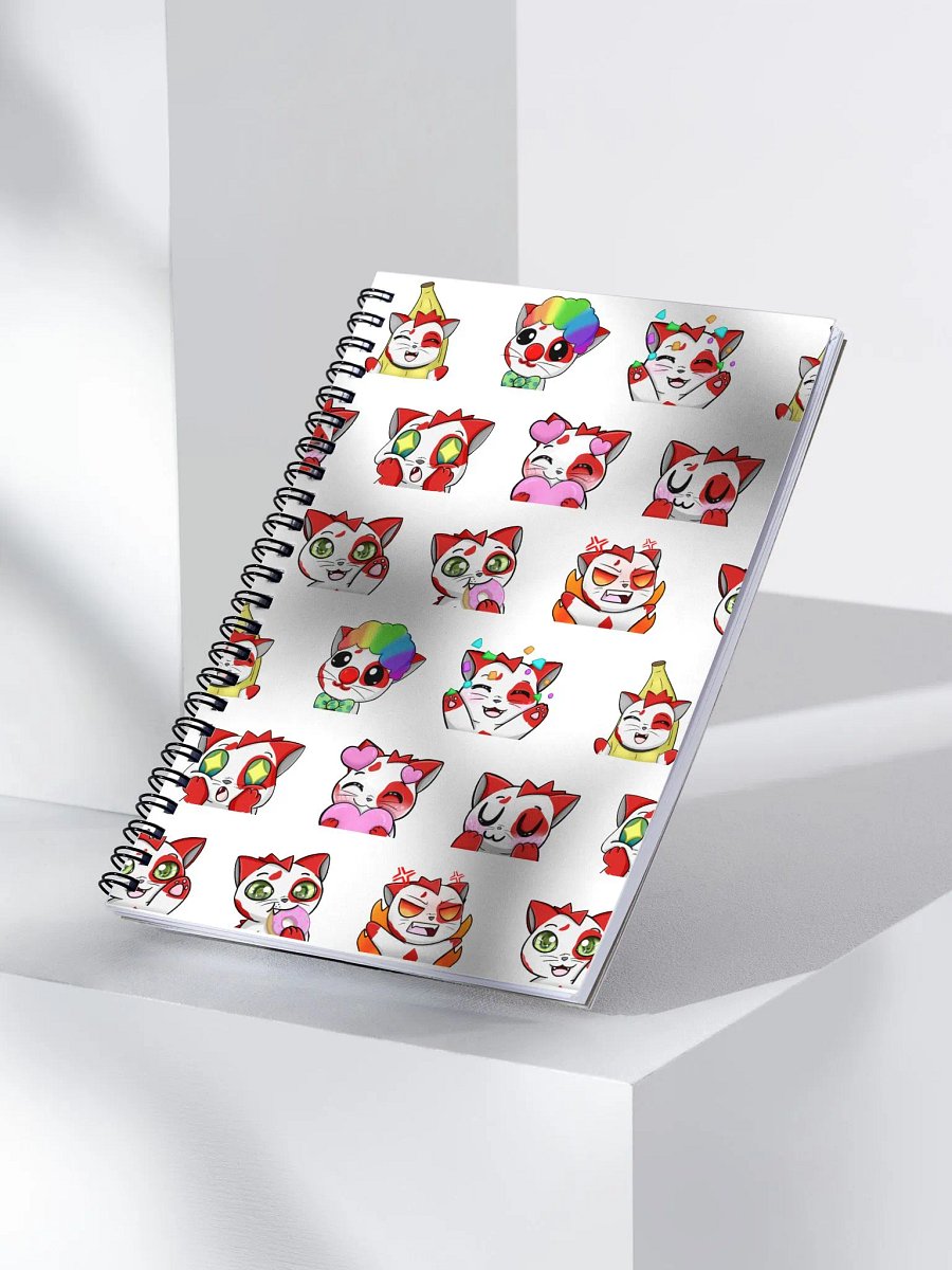 Crimson Pattern Notebook product image (3)