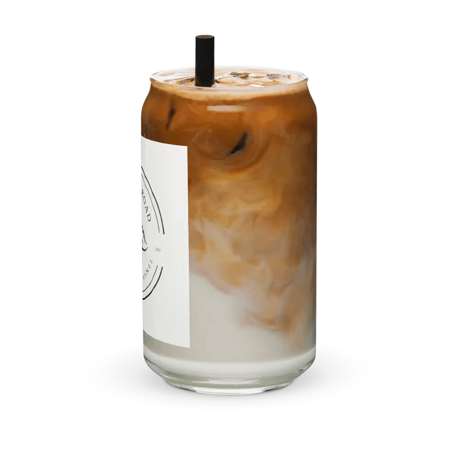 Can Shaped Drinking Glass 