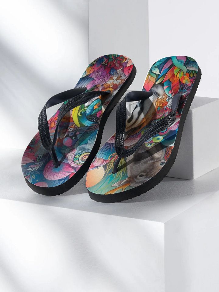 Flip-Flops - Colorful Graffiti Design product image (1)