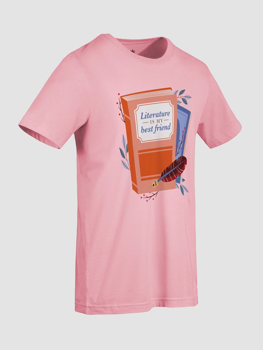 Literature Is My Best Friend Unisex T-Shirt product image (57)