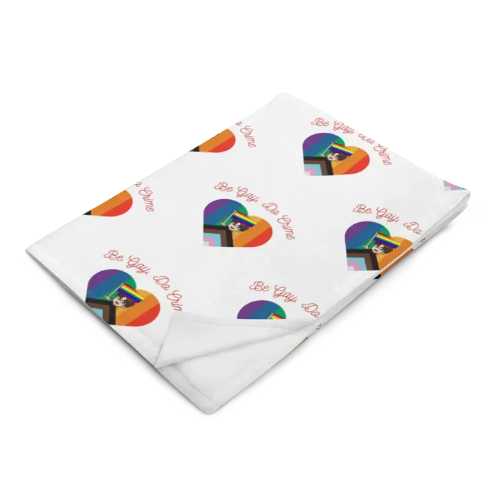 Be Gay, Do Crime Throw Blanket product image (14)