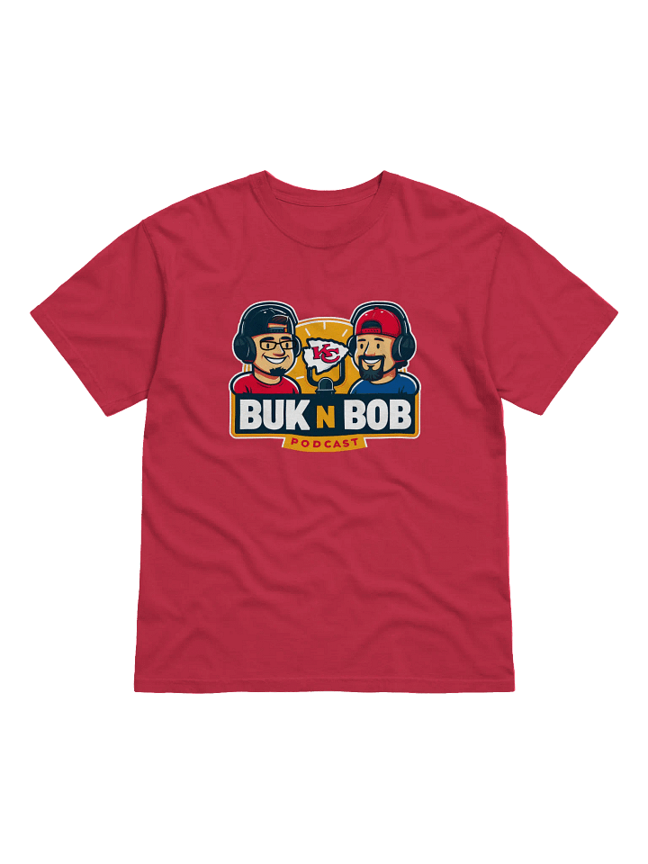 Buk N Bob Podcast Cartoon Logo T-Shirt product image (3)