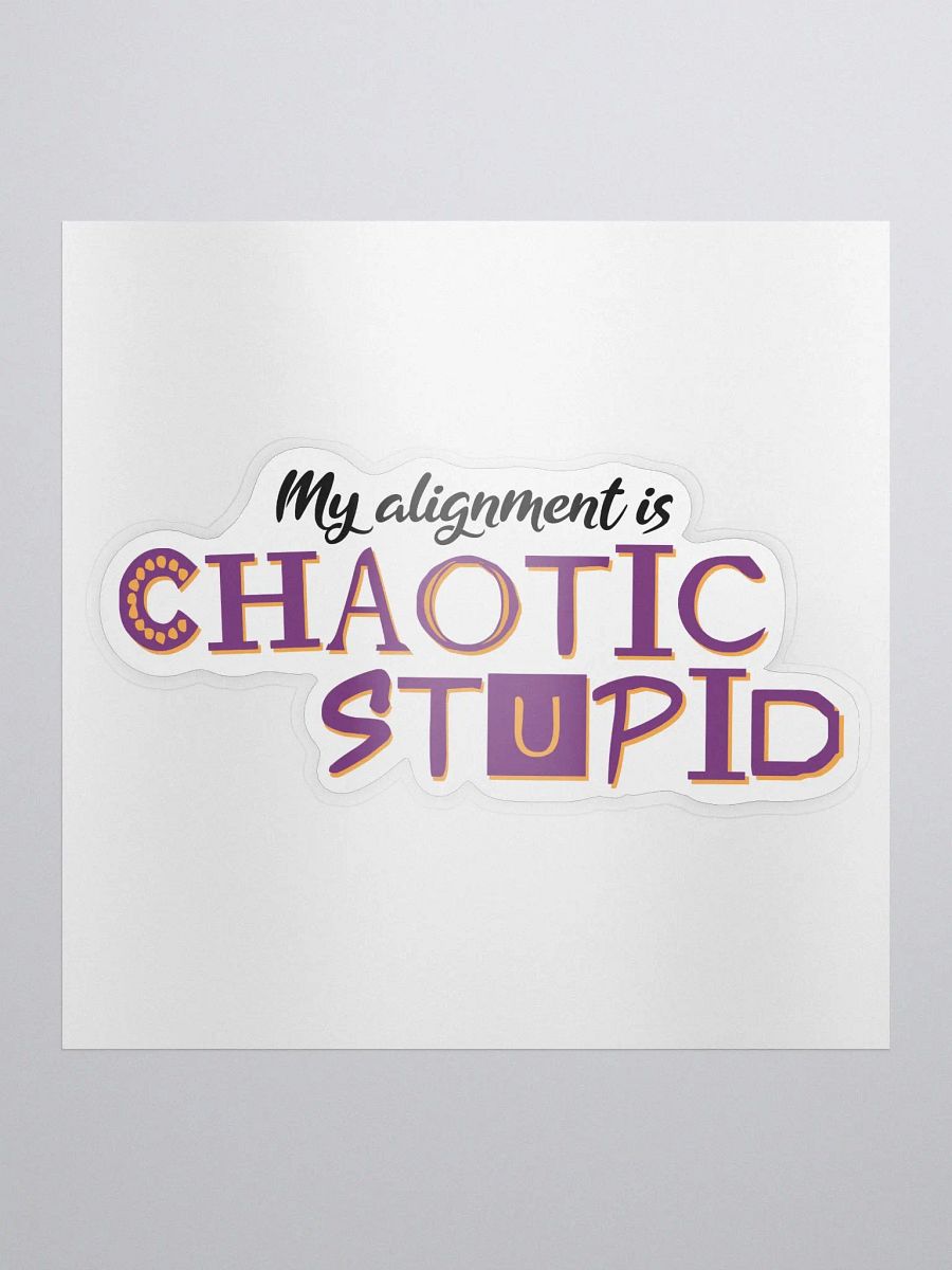 Chaotic Stupid product image (1)