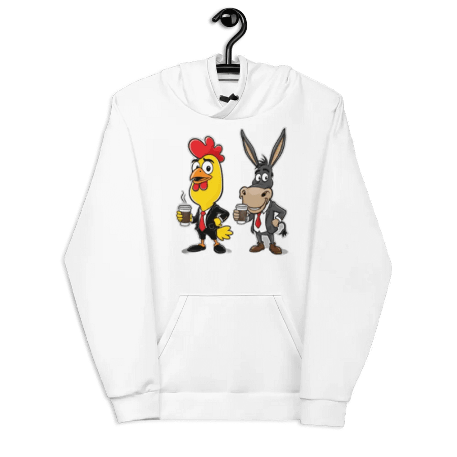 Coffee Break Cartoon Unisex Hoodie product image (7)
