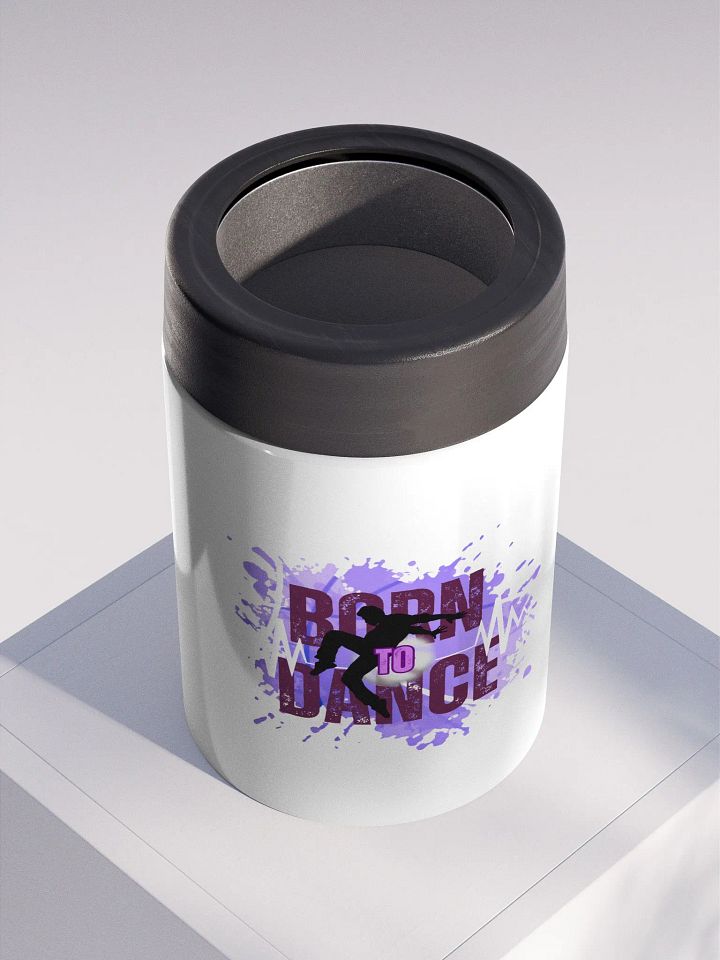 Born to Dance Splash His Silhouette Stainless Steel Koozie product image (2)