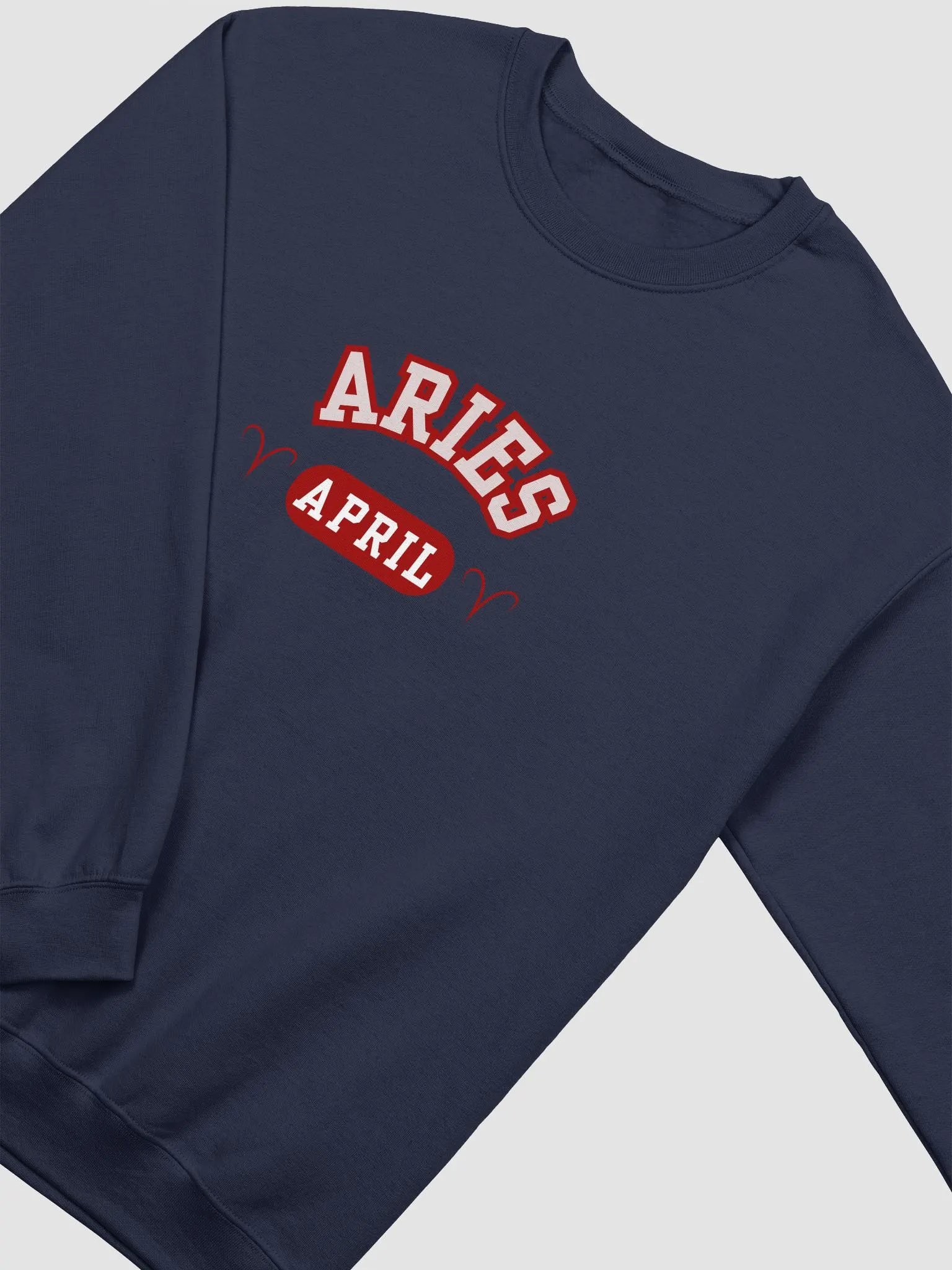 Aries April Zodiac Sign Sweatshirt product image (25)