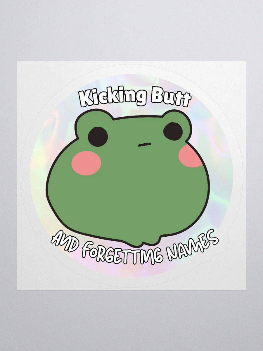 Kicking Butt Sticker product image (1)