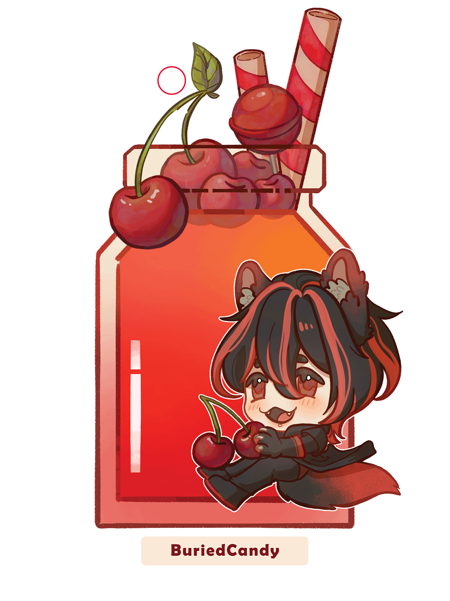 BuriedCandy Hydrate Keychain (Pre-Order) product image (1)