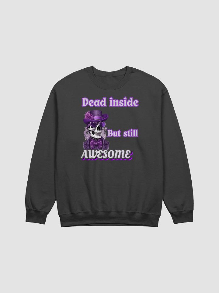 Awesome male skeleton classic crewneck Sweatshirt product image (1)