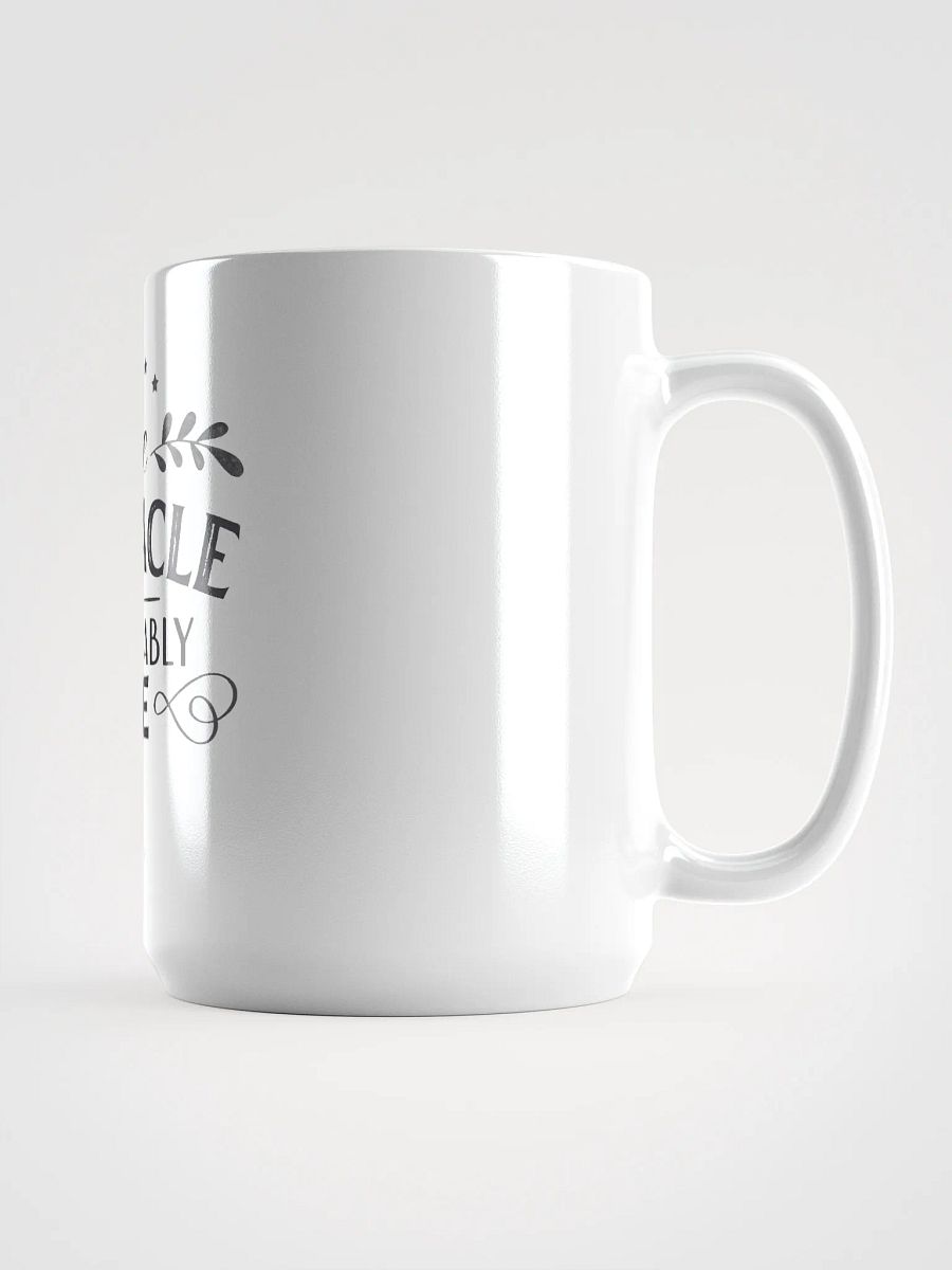 Obstacle Reflection White Glossy Mug product image (1)