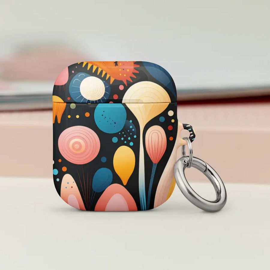 Cosmic Bloom All-Over Print AirPods® Case product image (10)