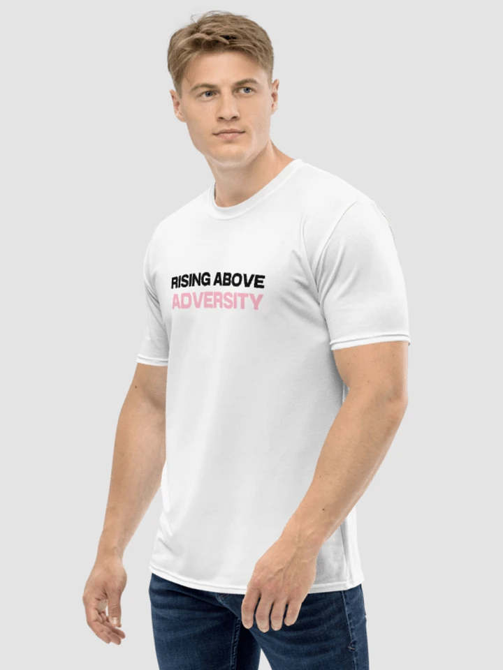 Breast Cancer Awareness: Rising Above Adversity T-Shirt - White product image (1)
