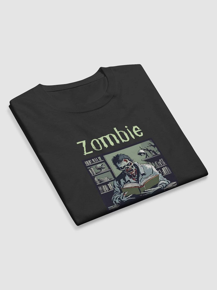 Zombie Book Lover Man Long Sleeve Shirt product image (5)