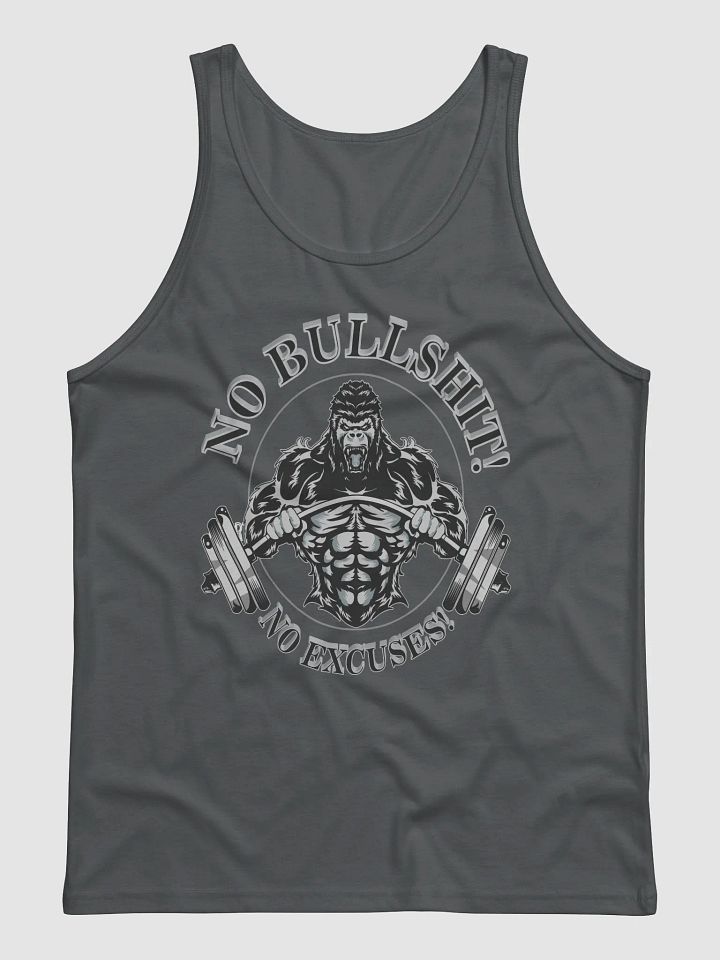 Workout Gym Fitness No Bullshit No Excuses Weightlifting Tshirt and Gifts Tanktop product image (2)